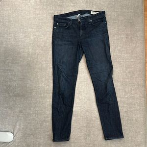 Rag and Bone Cate Mid Rise Ankle Skinny